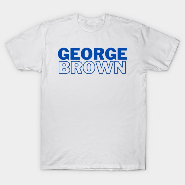 George Brown T-Shirt by stickersbyjori